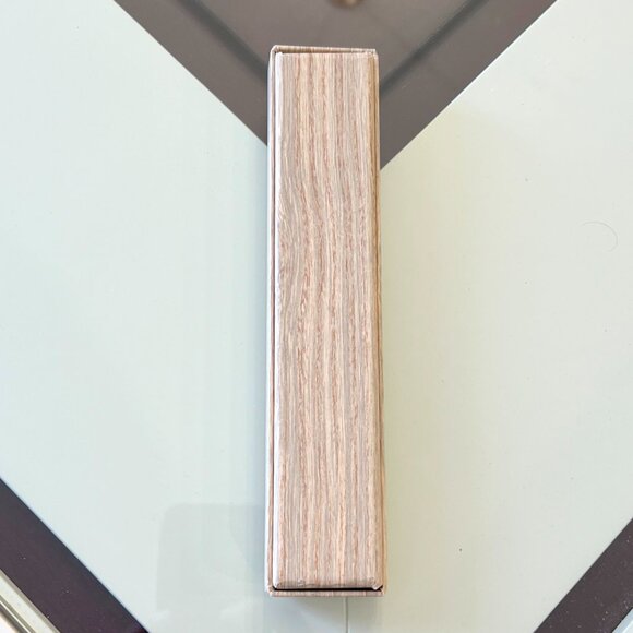 Japanese Hand Crafted Natural Wood Handle 11" Span Handheld Fan! - Picture 10 of 10